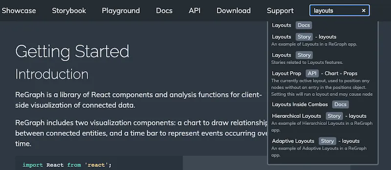 An image showing site search