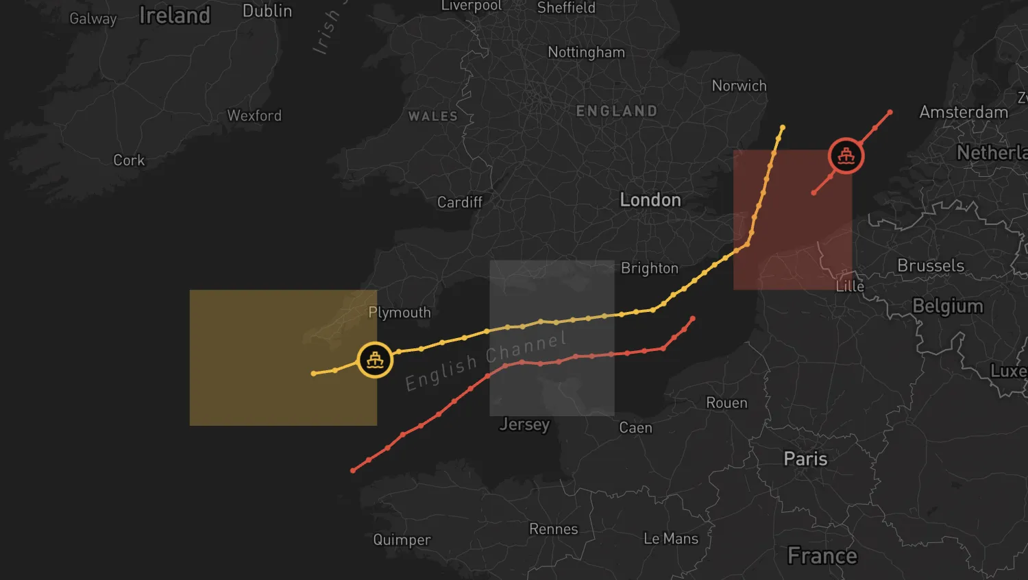 Geofence Tracker Nodes